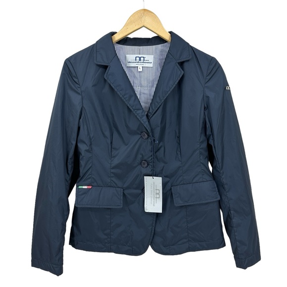 New ALESSANDRO ALBANESE Carly Jacket Nylon Riding Equestrian - Picture 1 of 9